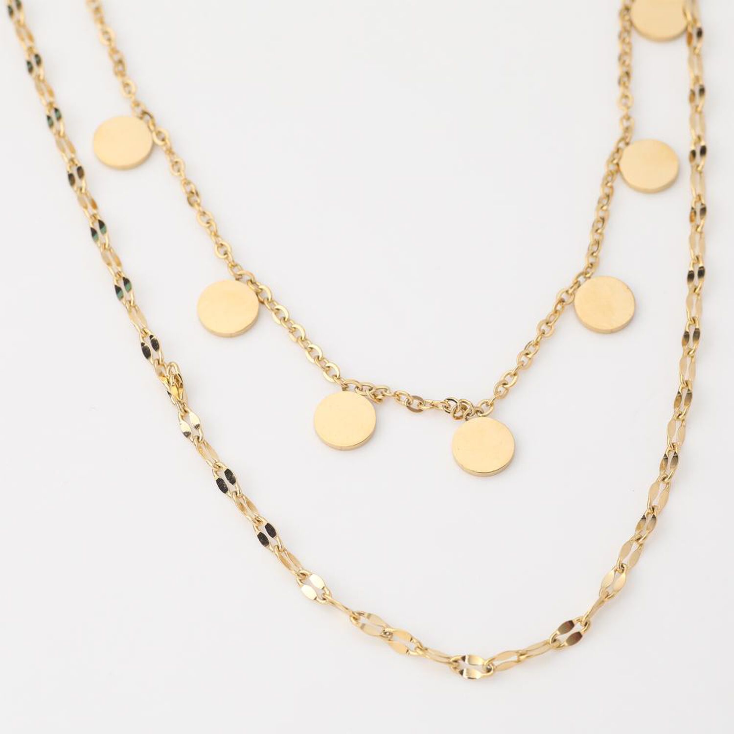 Collar 19v69 Italia Dorado Stne094 image number 1.0