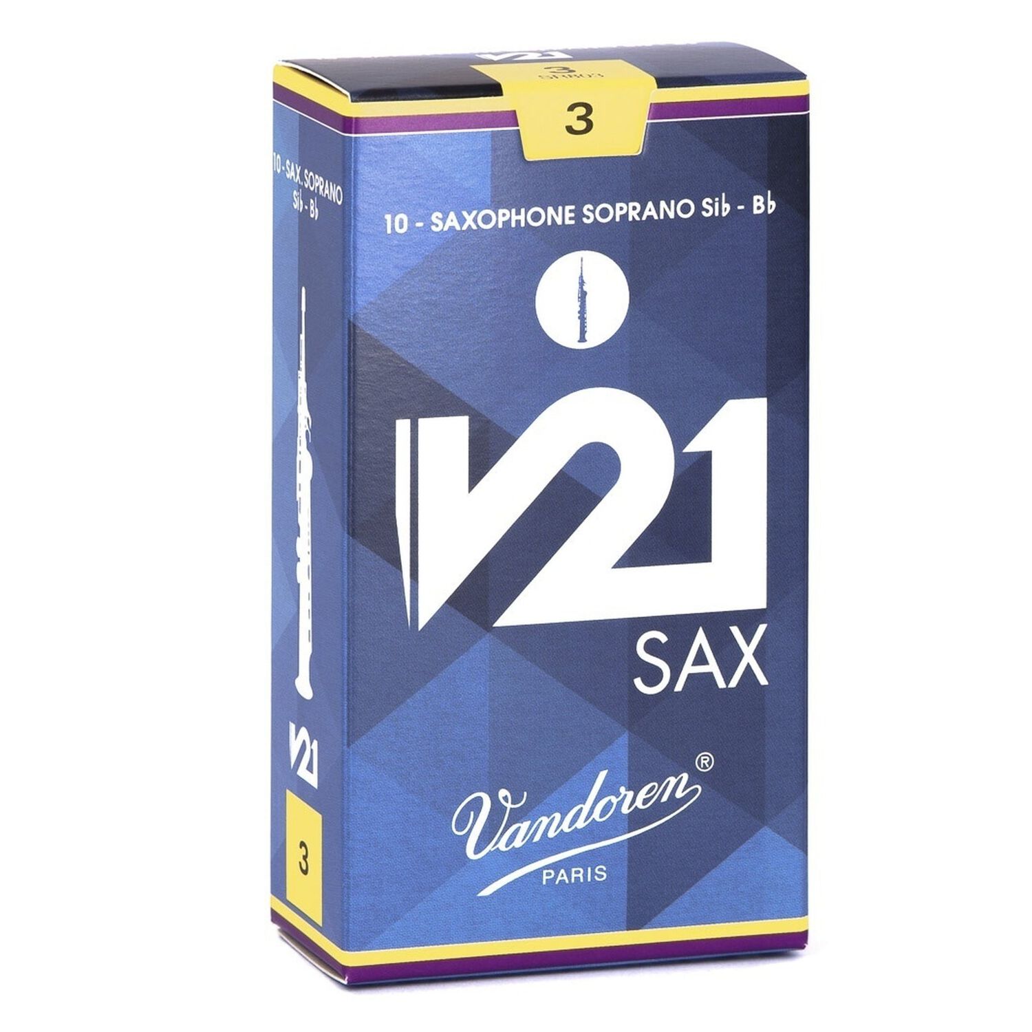 Caja De Ca&ntilde;as Saxo Soprano V21 N. 3 Sr803 Vandoren image number 0.0