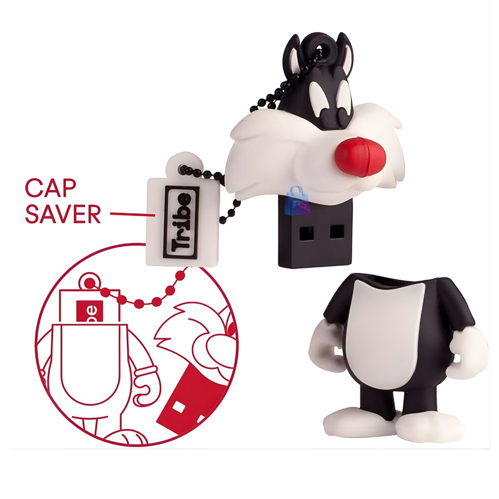 Pendrive Silvestre Looney Tunes 16gb Usb - Ps image number 3.0