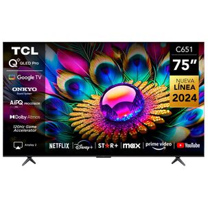 Qled 75" TCL C651 / Ultra HD 4K / Smart TV