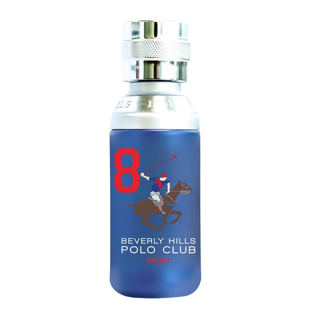 Polo Club Beverly Hills Sports Men Eight Edt 100ml image number 0.0