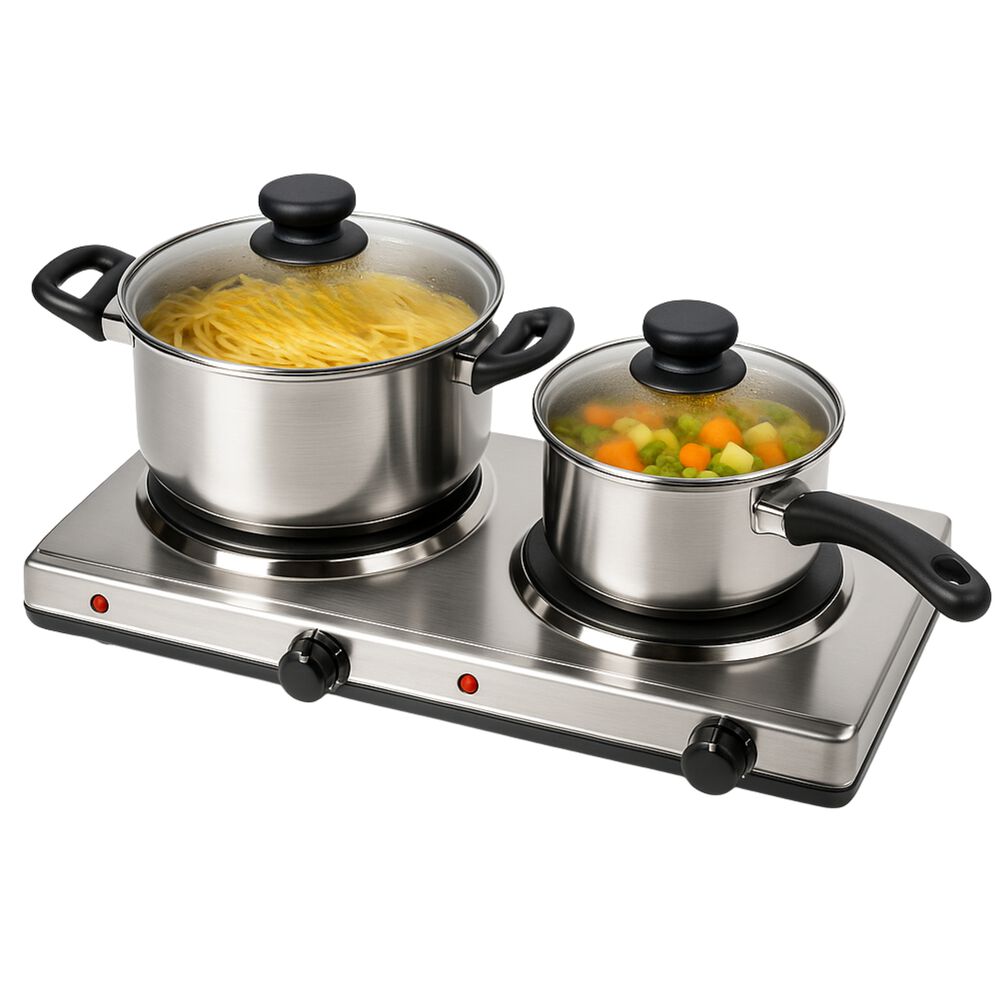 Cocina Encimera Eléctrica Magefesa Mgf8022 Dinamic Inox Dual image number 6.0