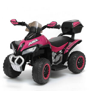 Cuatrimoto A Batería Quad Lx Rosa Bebesit