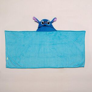 Manta Capucha 3d 70x150cm Stitch