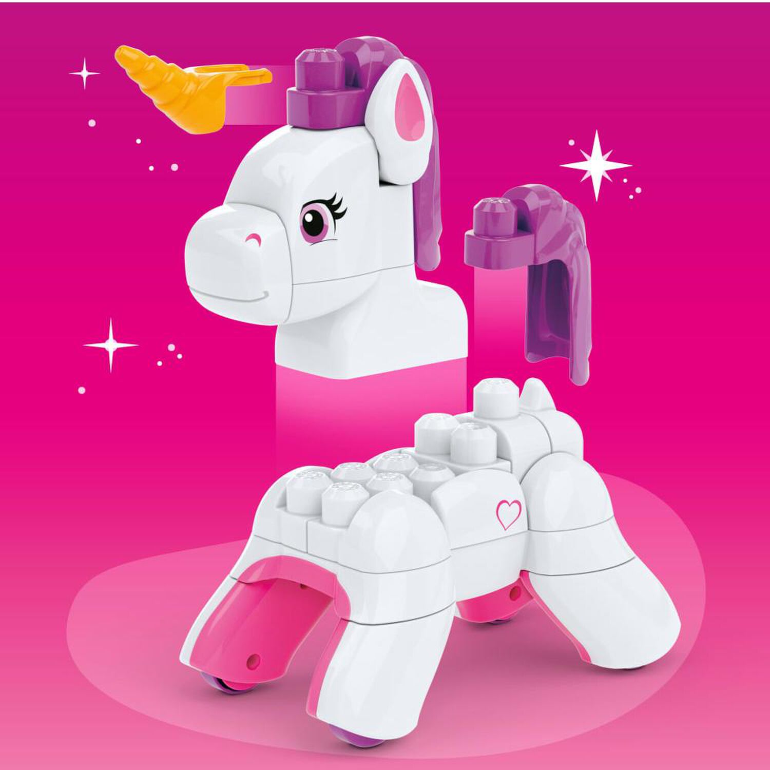 Set De Bloques Mega Bloks Unicornio image number 1.0