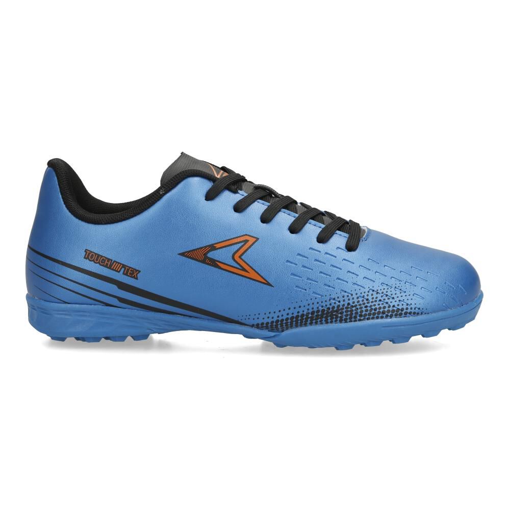 Zapatilla Fútbol Niño Power Punt Thunder Azul image number 2.0