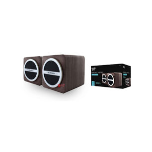 Parlante Doble Satelital Con Bluetooth De 15w Rms - Ps