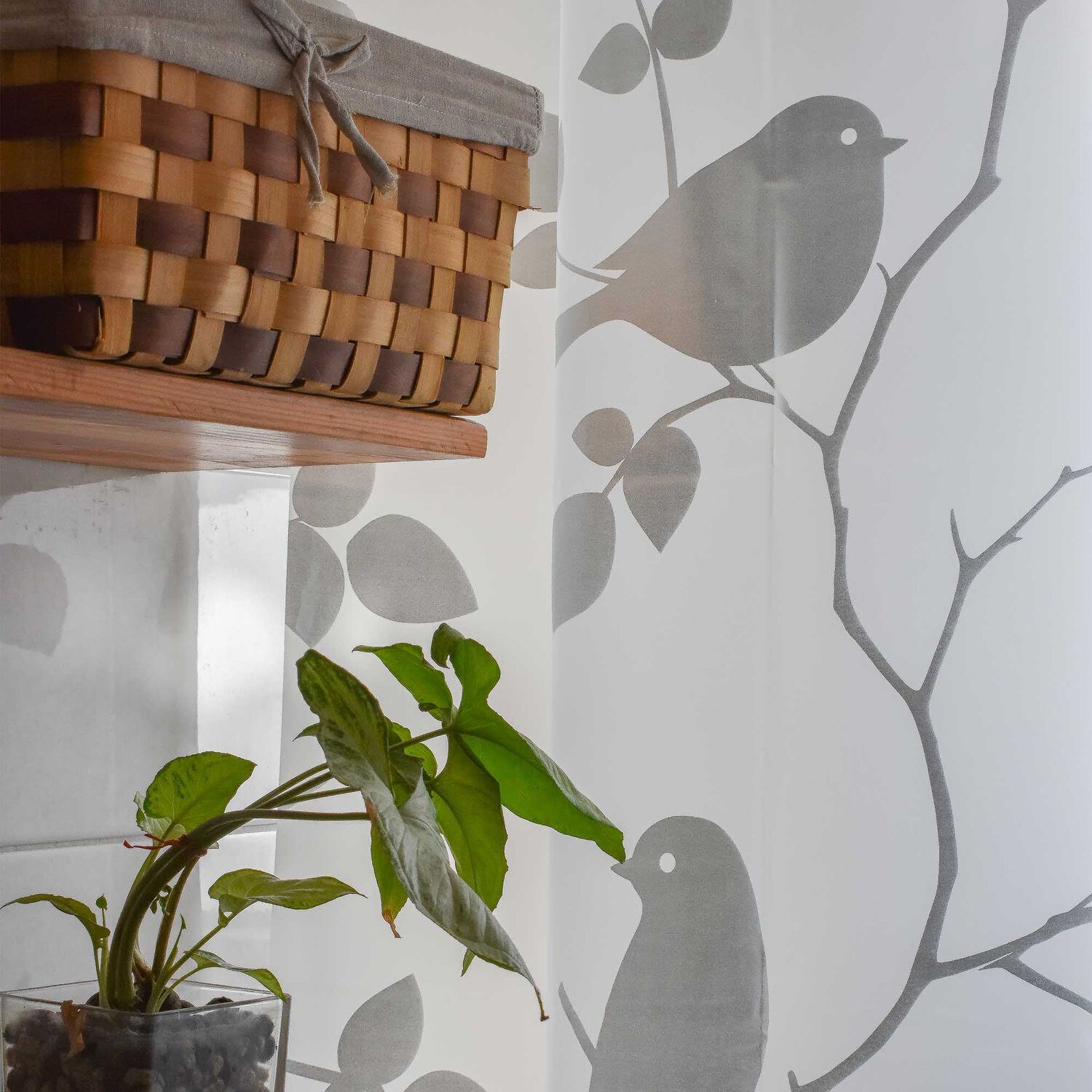 Cortina Ba&ntilde;o Peva Boho Impermeable 180x180 Cms image number 2.0