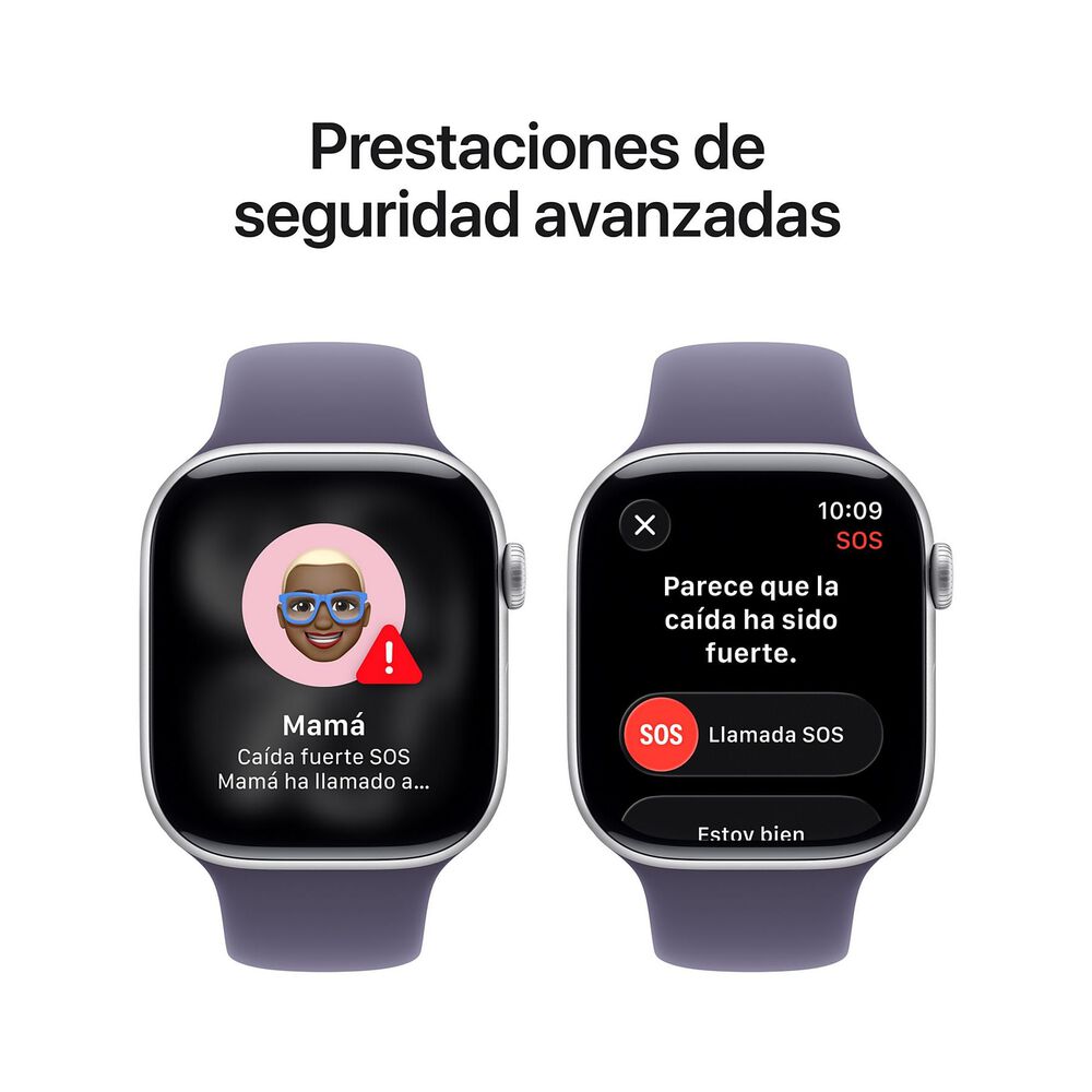 Apple Watch Series 11 Gps 46mm Sport Band M/l - Silver Al Pur Fog image number 5.0