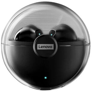 Aud&iacute;fonos Bluetooth Lenovo Lp80 Color Negro - Ps