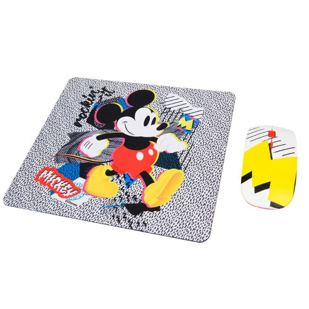 Kit Mouse Inalámbrico + Mousepad Mickey Mouse image number 2.0