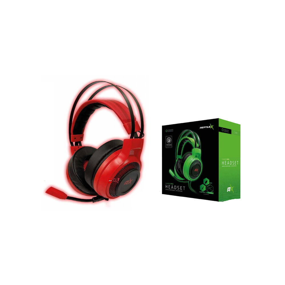 Audífonos Gamer Conector 3,5mm Y Usb Con Luz Led Rojo - Ps image number 1.0