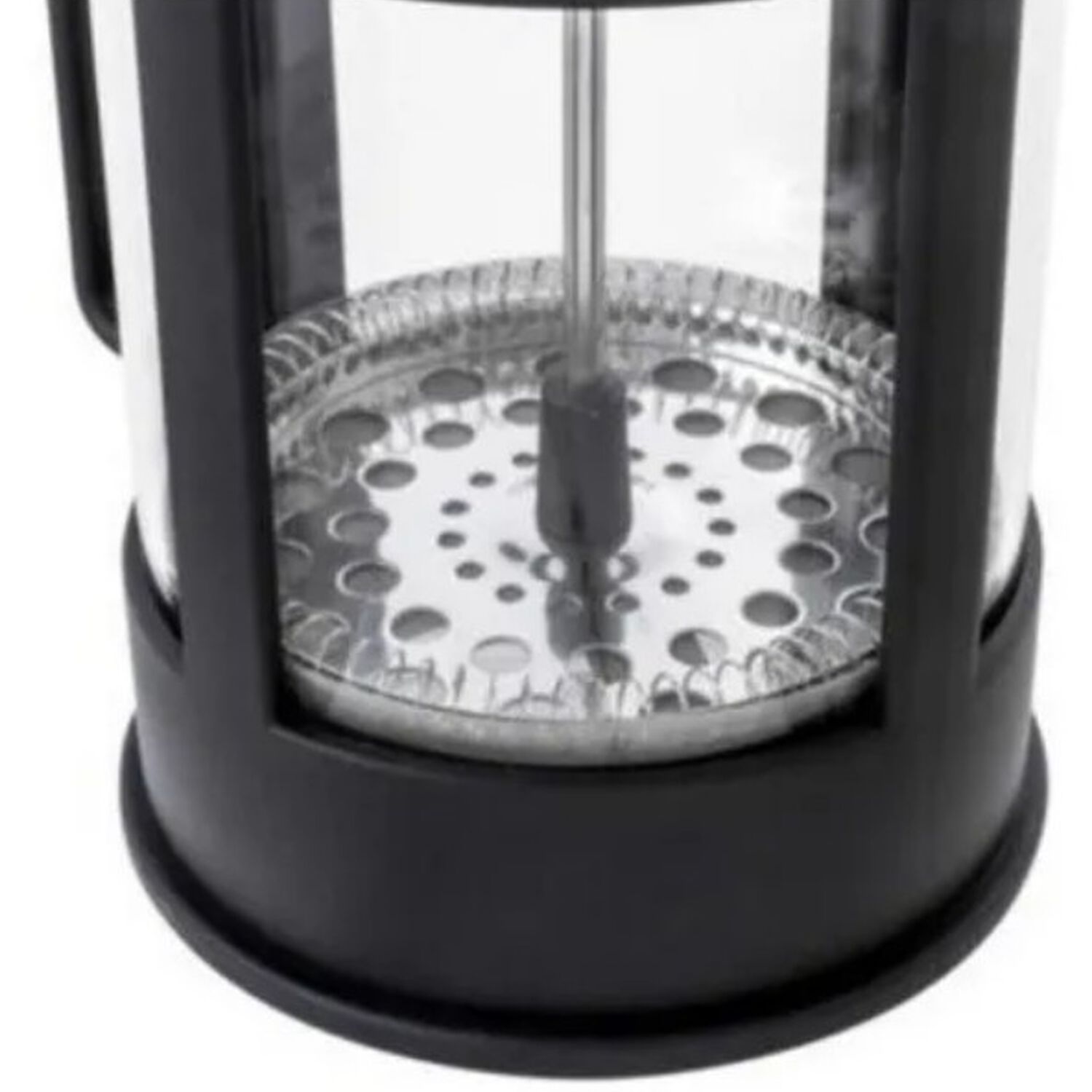 Prensa Francesa Cafetera Manual 600 Ml Glass Cafetiere Color Negro image number 2.0