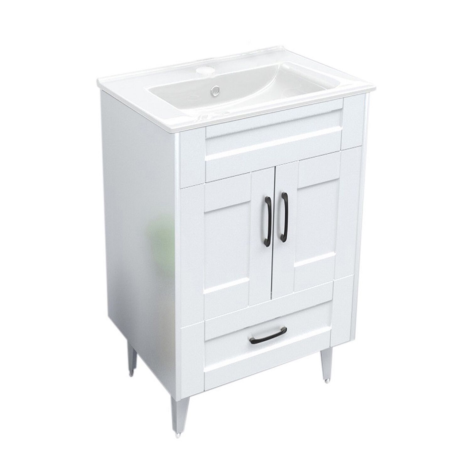 Kit Mueble Vanitorio Domsa Deluxe 50sk-blanco P 50x40x80cm image number 1.0