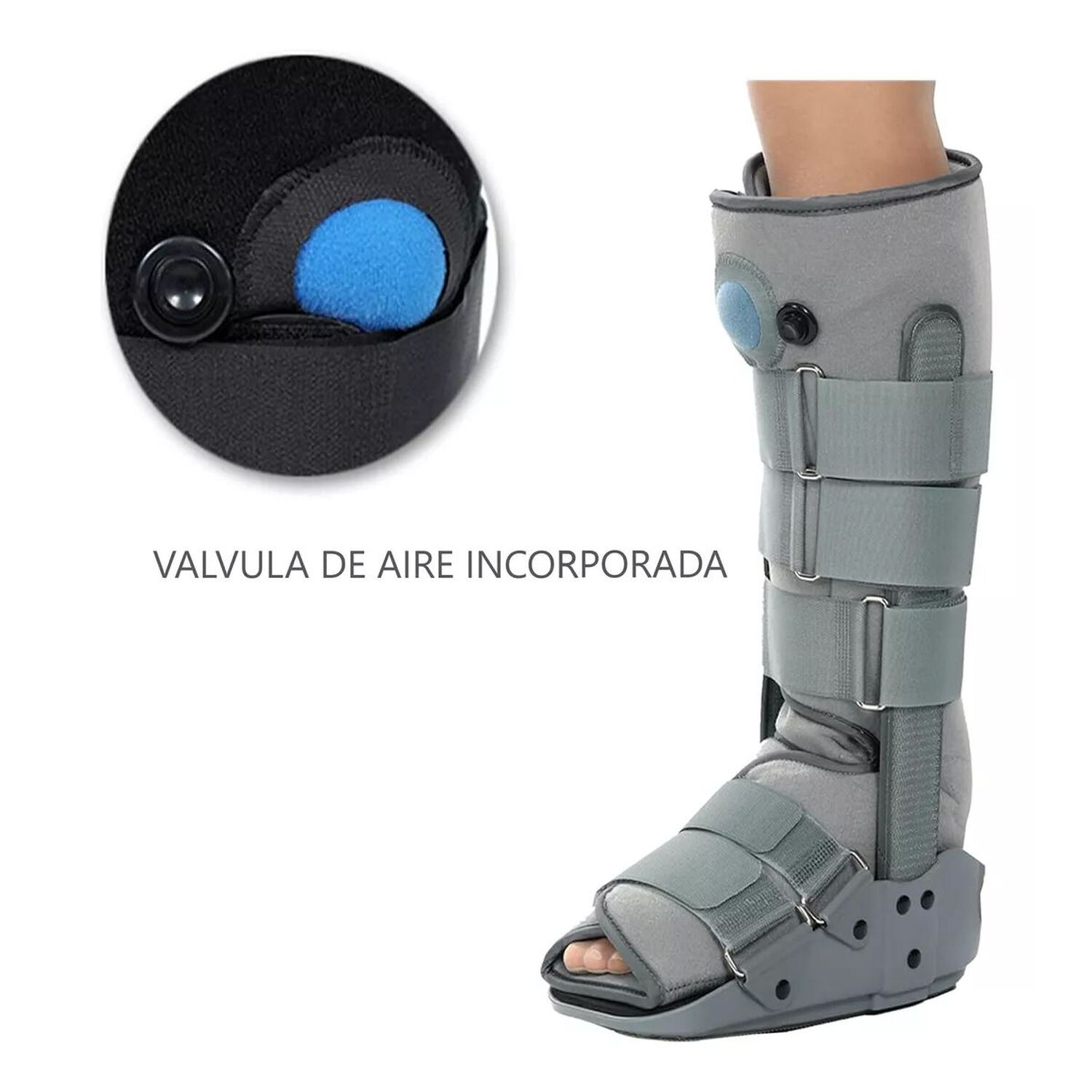 Bota Ortop&eacute;dica Larga Cam Walker Alta Para Pie Oneder Talla Xl image number 1.0