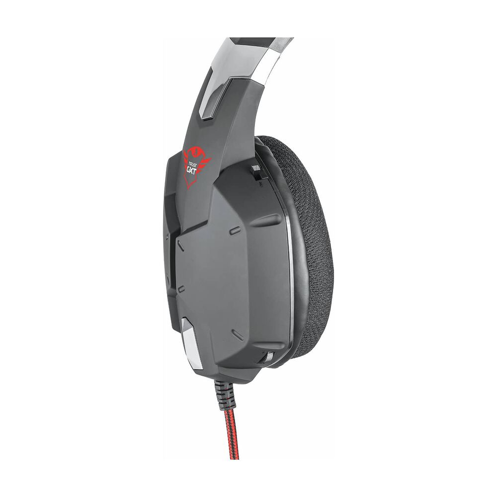 Audifonos Gaming Headset / Carus Gxt 322 /negro/rojo image number 2.0