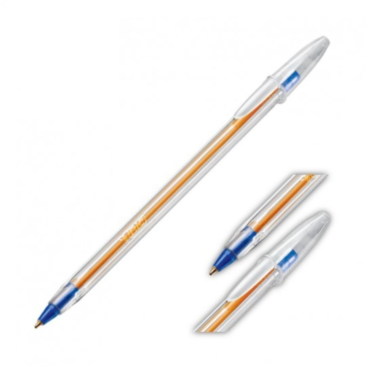 Pack X 4 Blister De 6 Bol&iacute;grafos Cristal Fino Surtido Bic image number 1.0