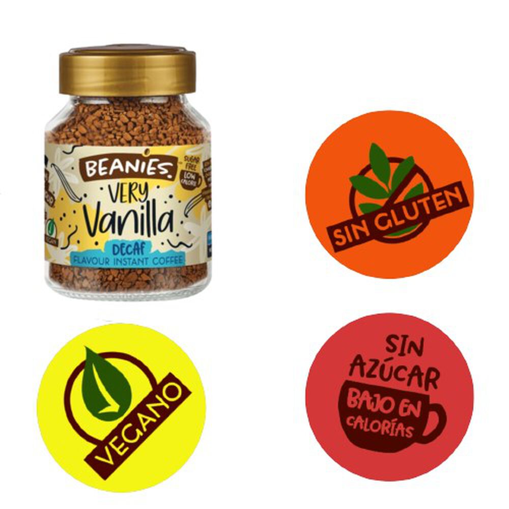 Caf&eacute; Beanies Liofilizado Descafeinado Very Vanilla image number 2.0