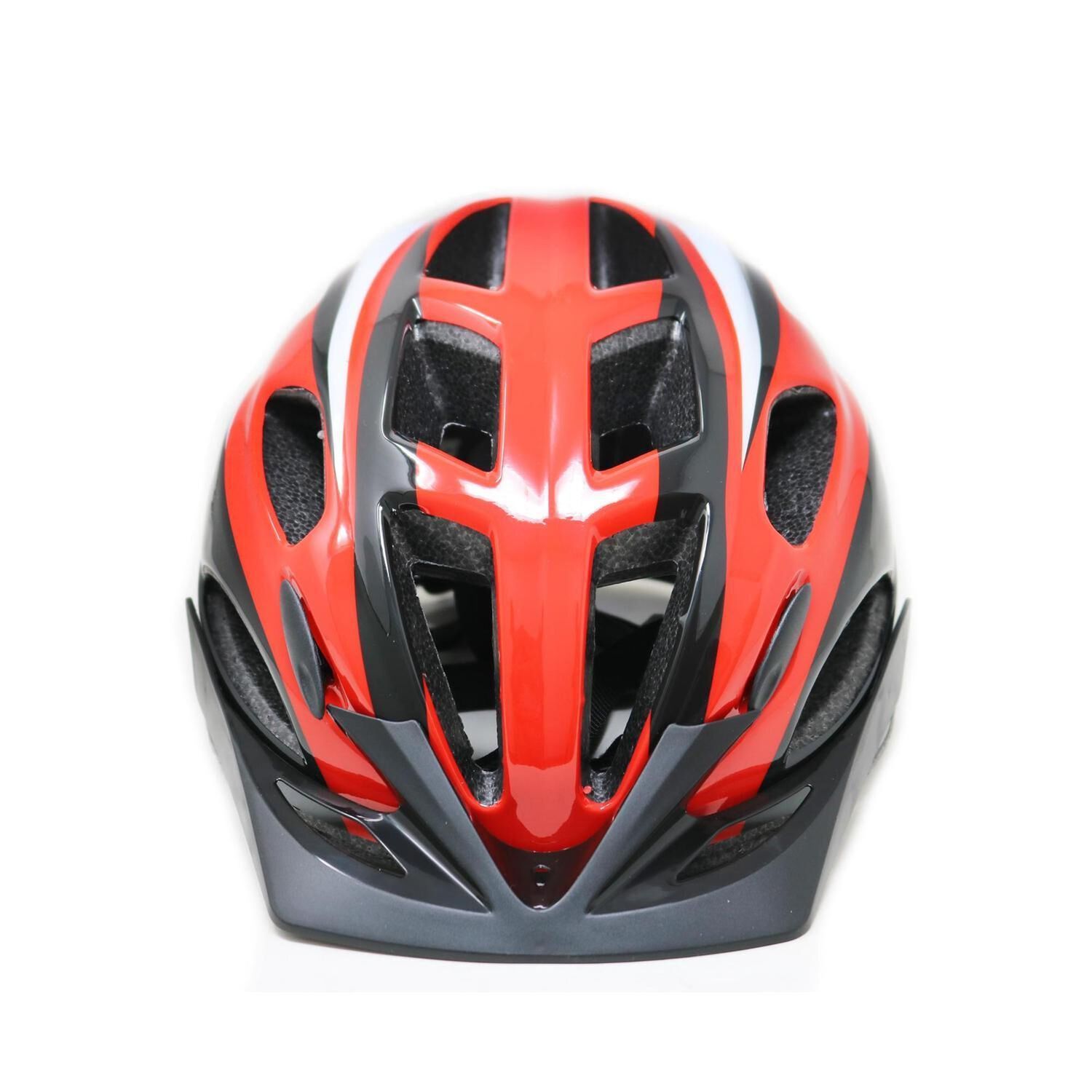 Casco Radical Mountain Mtb Con Luz Rojo Negro L 58-61cm image number 0.0