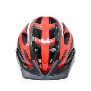 Casco Radical Mountain Mtb Con Luz Rojo Negro L 58-61cm