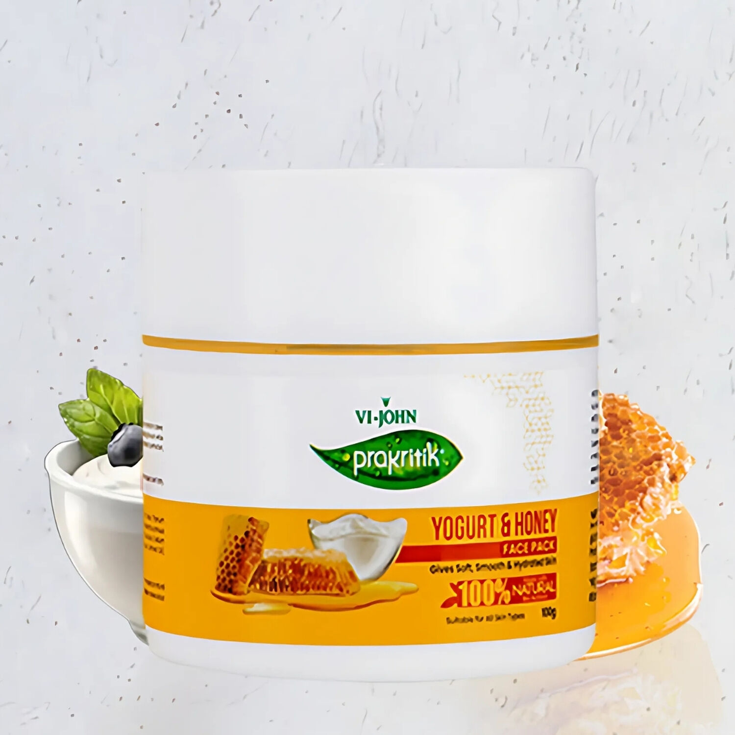 Prakritik Mascarilla Facial Yogurt Y Honey 100 Gr image number 1.0