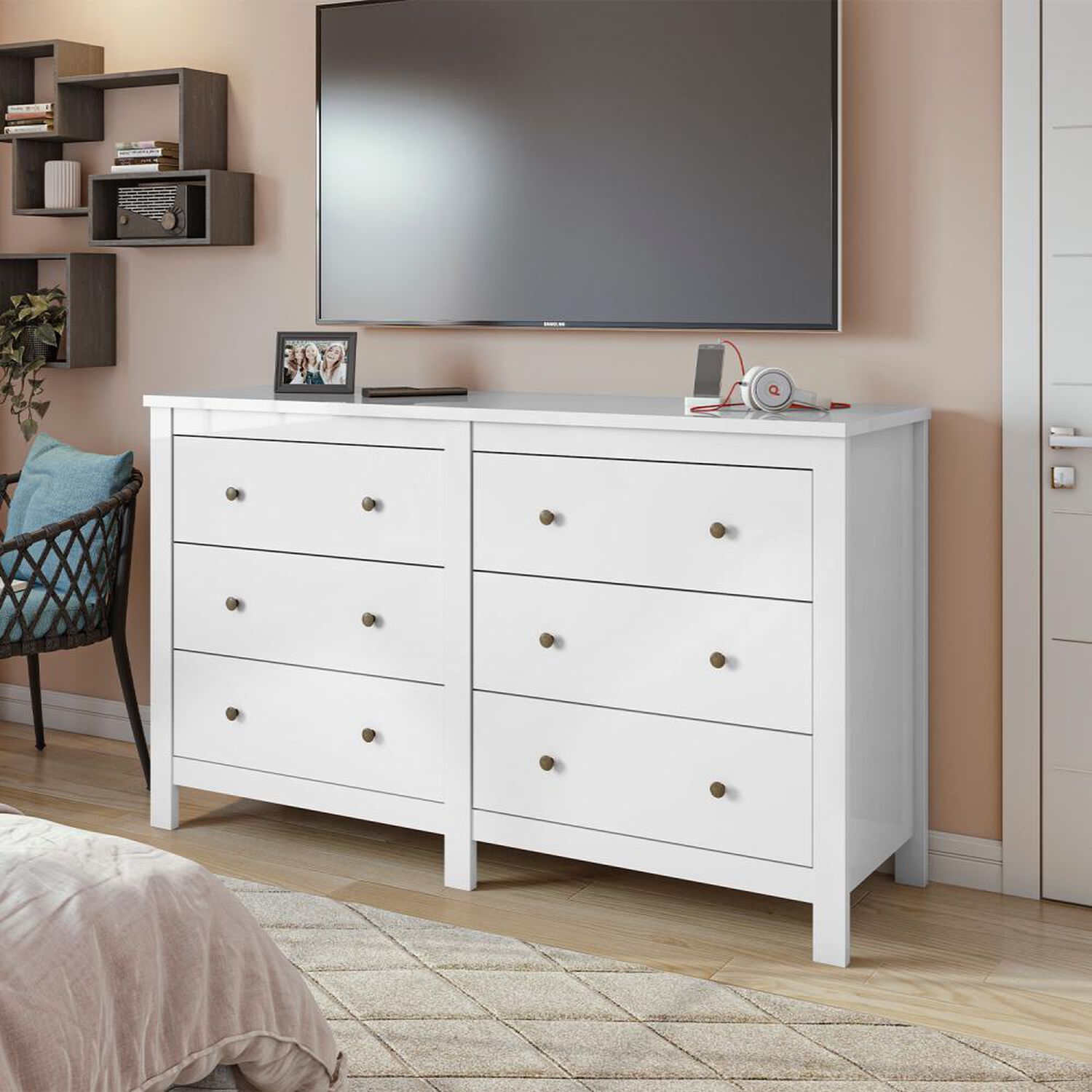 Comoda Di Poretti Design Comoda Maggiore / 6 Cajones image number 4.0