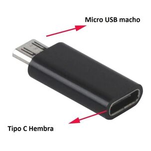 Adaptador Usb-c Hembra A Micro Usb Macho