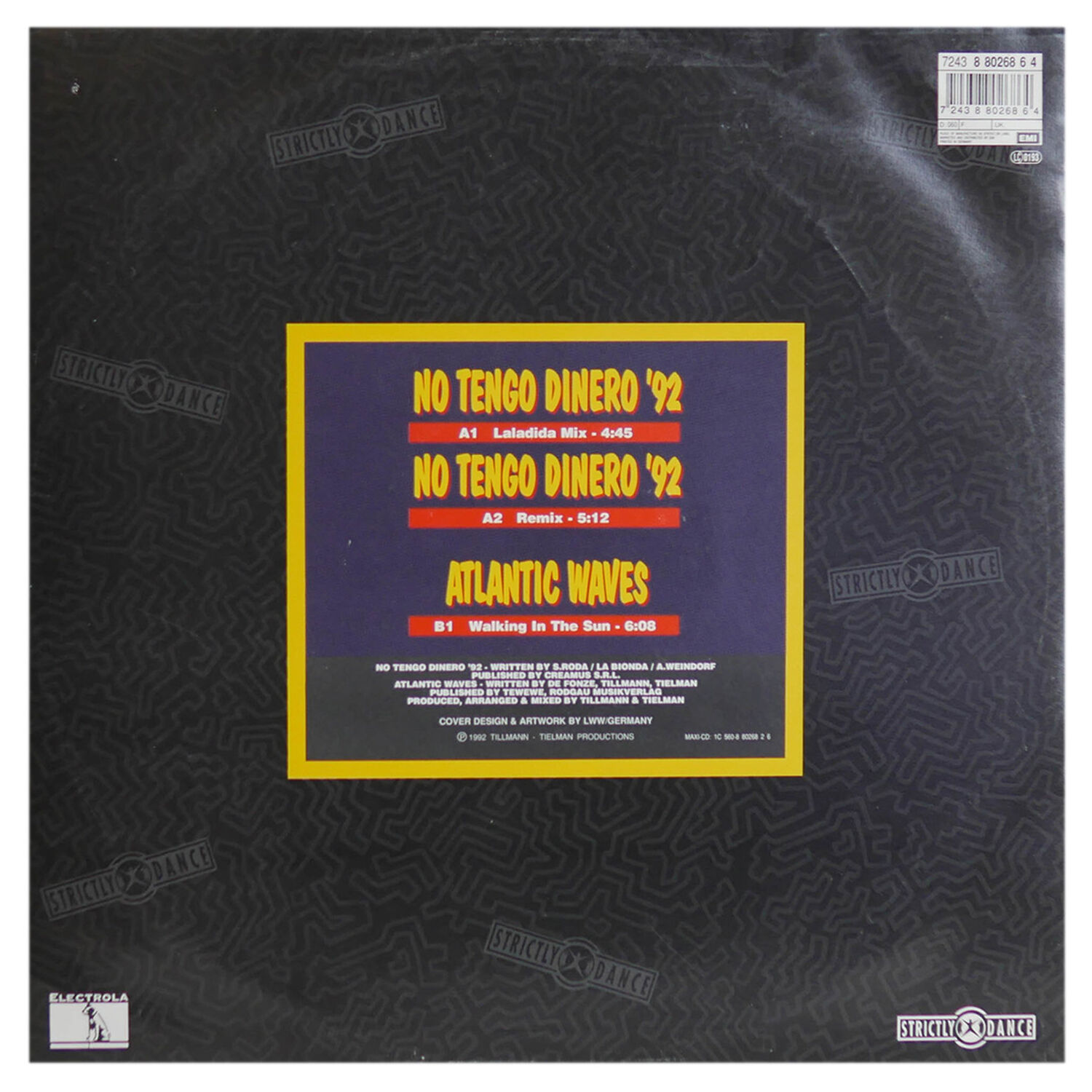 Tnt Party Zone - No Tengo Dinero - The Remix | 12" Maxi Single Usado image number 1.0