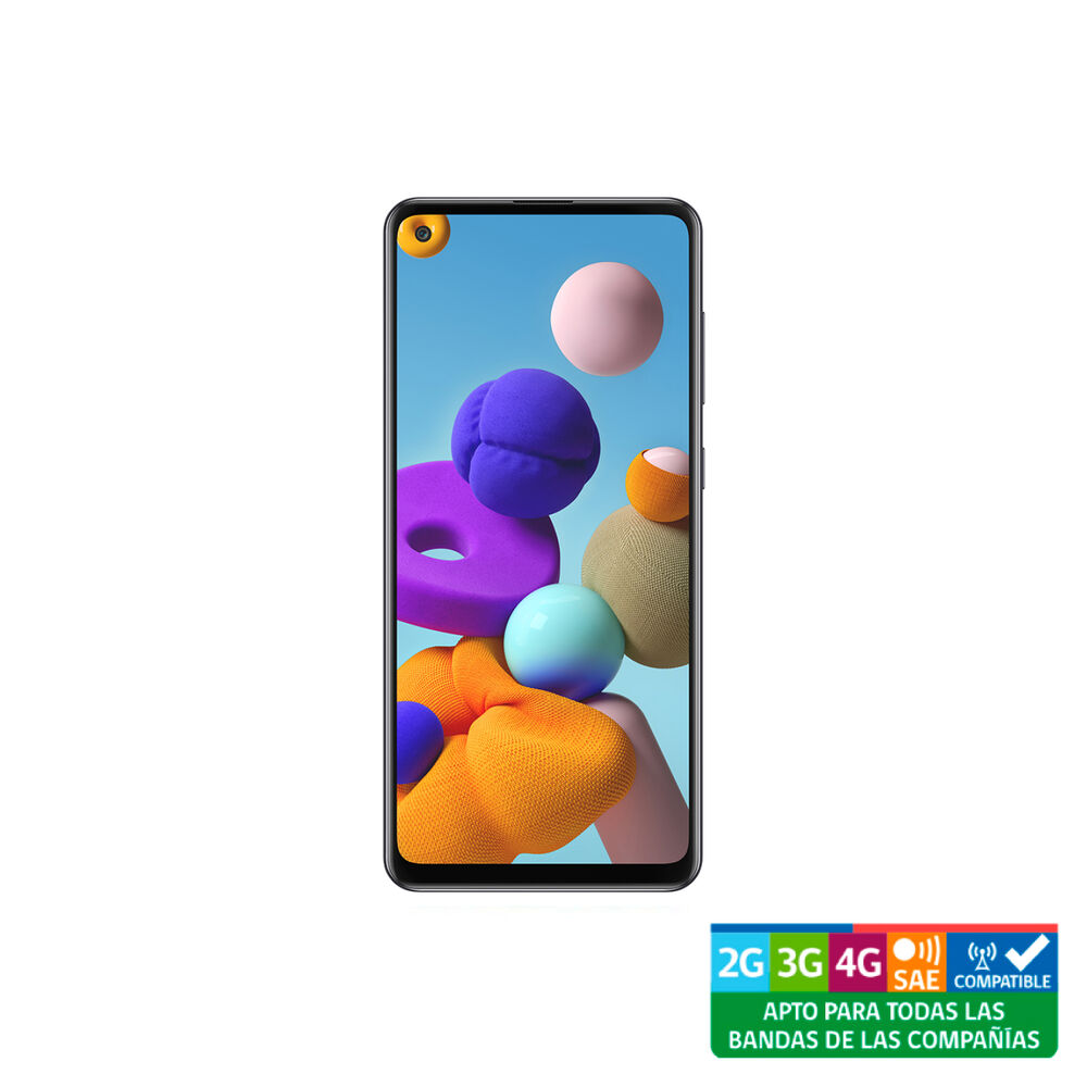 Samsung Galaxy A21s 128gb/4gb Ram Negro Reacondicionado image number 0.0