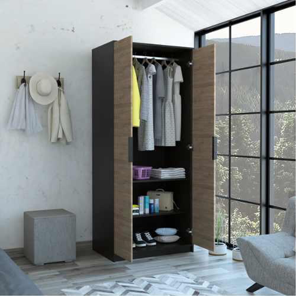 Closet Kaia/2 Puertas-wengue Miel.awm3871.tuhome. image number 2.0