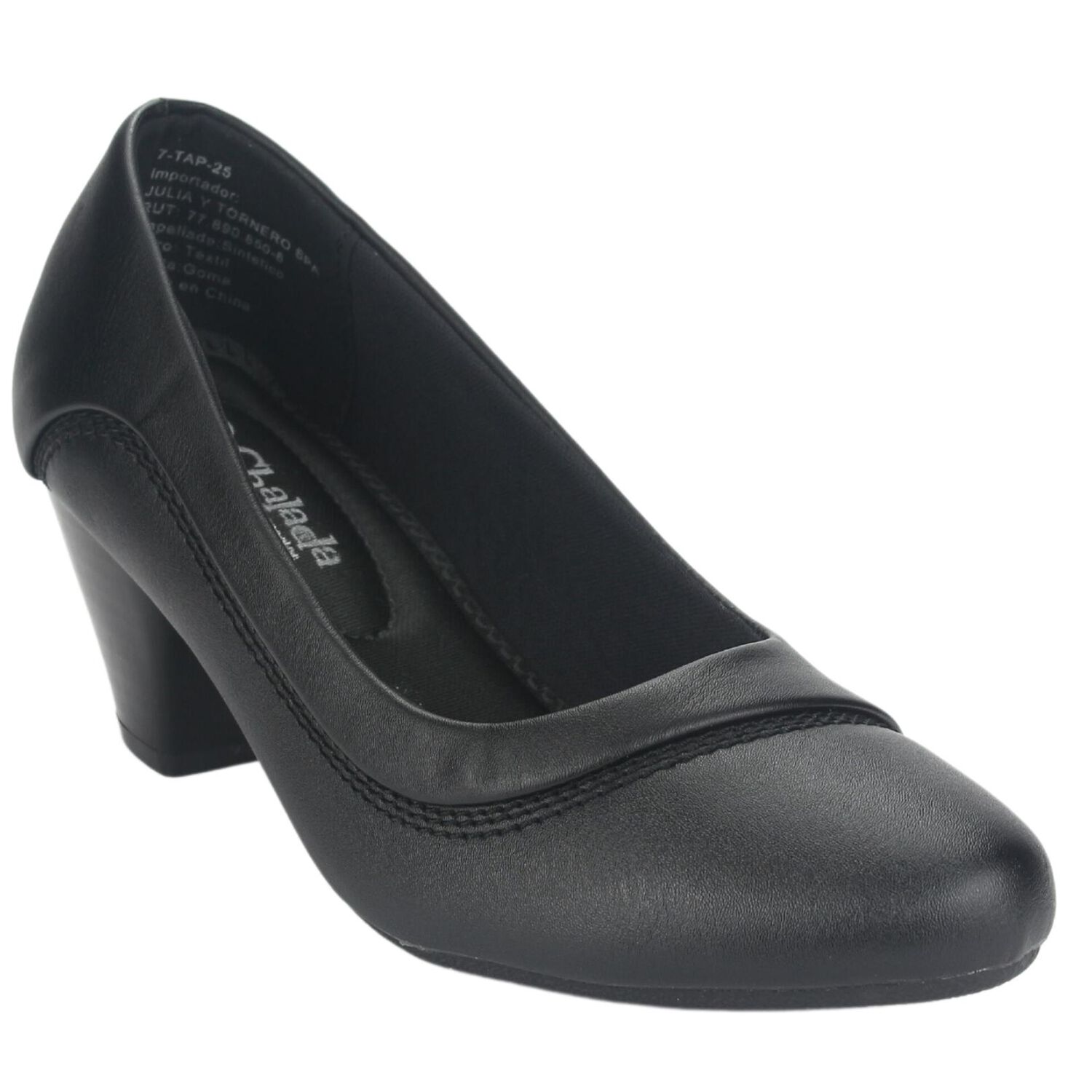 Zapato Dorette Mujer Tap-25 Negro Casual image number 2.0