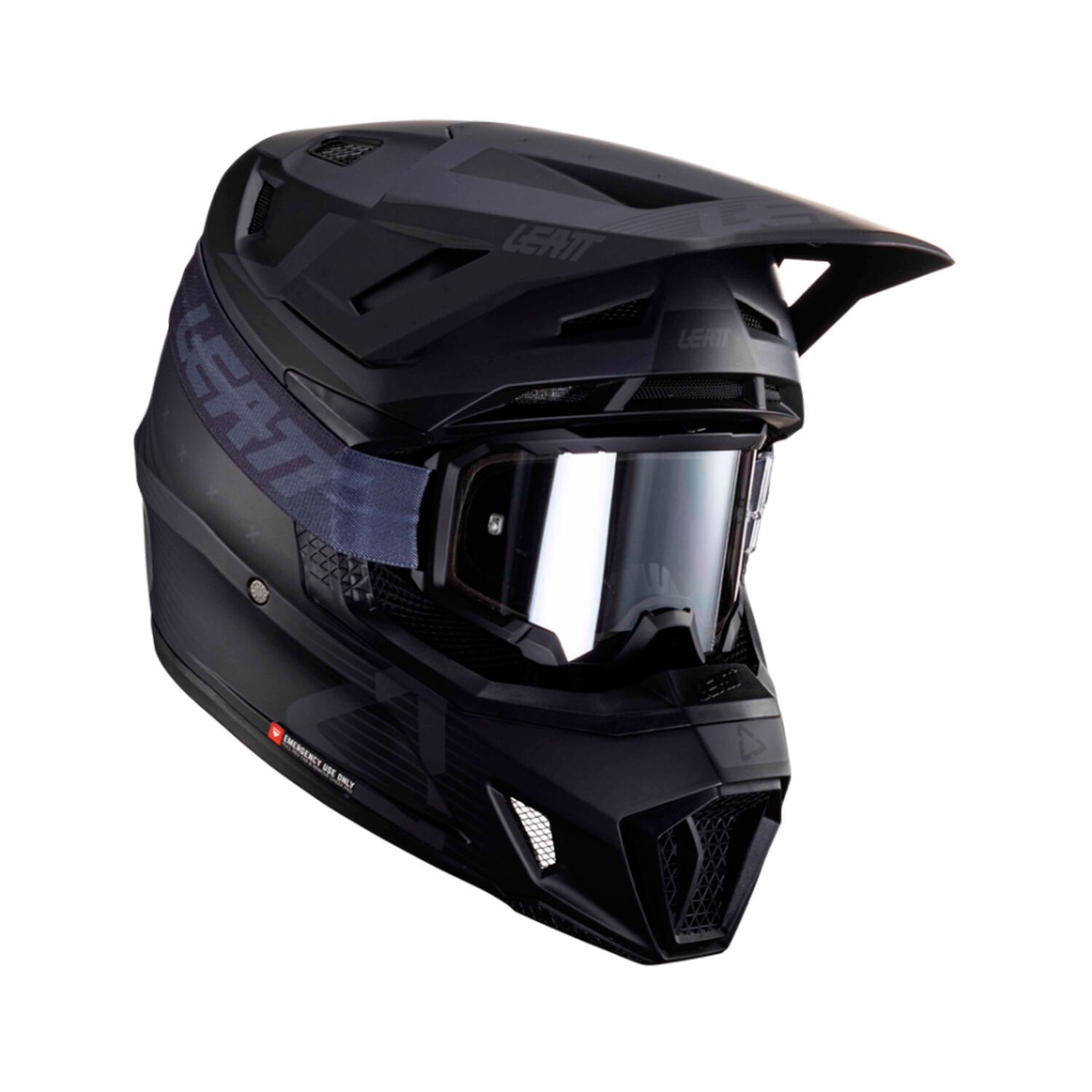 Kit Leatt Casco Con Antiparra Moto 7.5 V24 Stealth Xxl image number 1.0