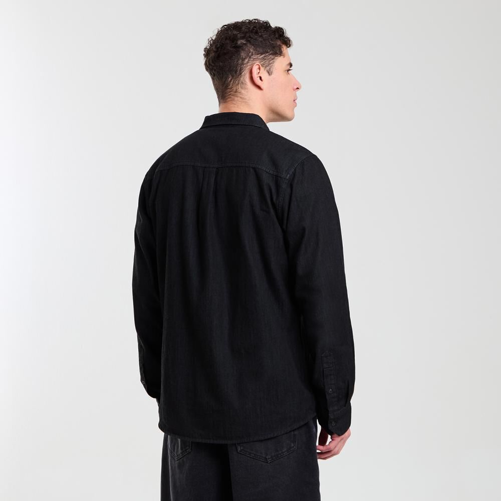 Camisa Denim Manga Larga Hombre Skuad image number 3.0