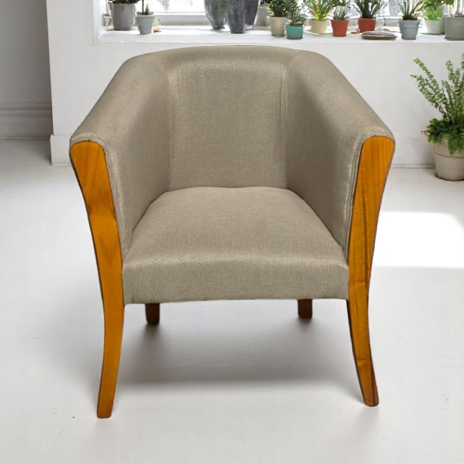 Sitial Esmeralda Lino Beige image number 3.0