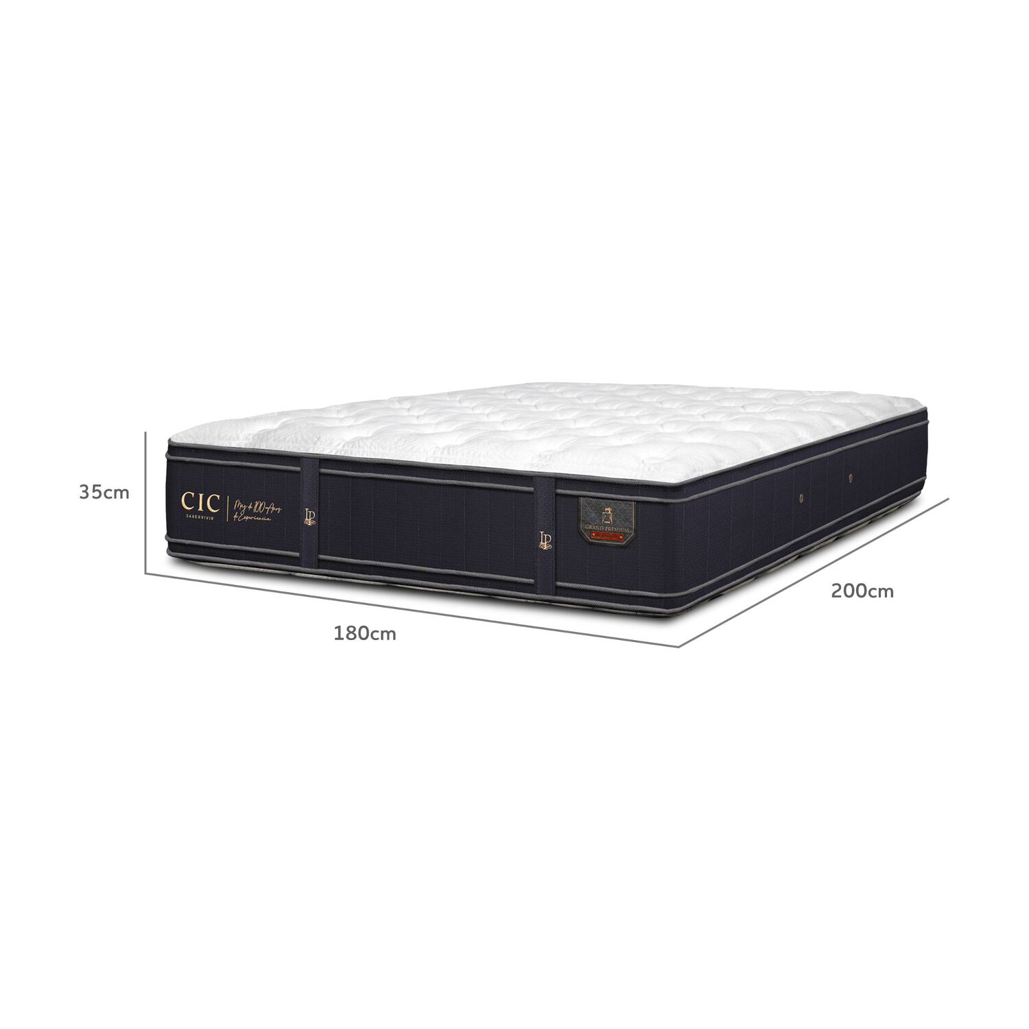 Colch&oacute;n Cic Grand Premium / King / 200 Cm x 180 Cm image number 2.0