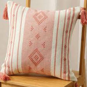 Set De 2 Cojines Kilim Con Borlas