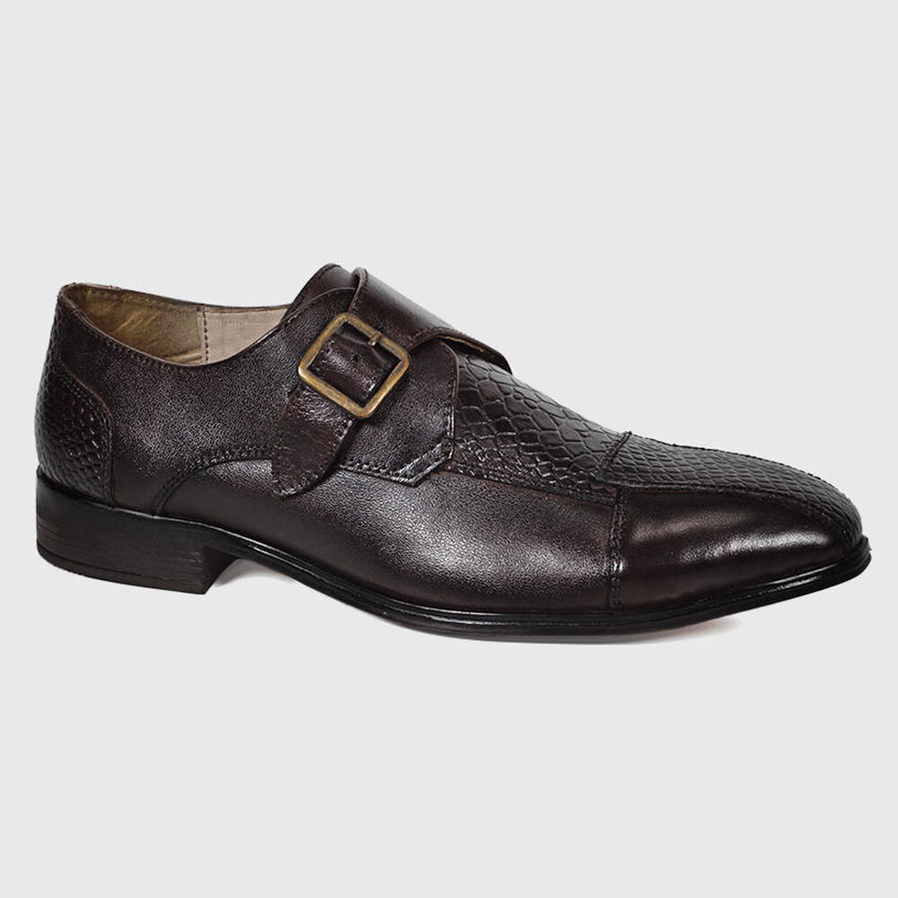 Zapato Cuero Verona Café Oscuro image number 1.0