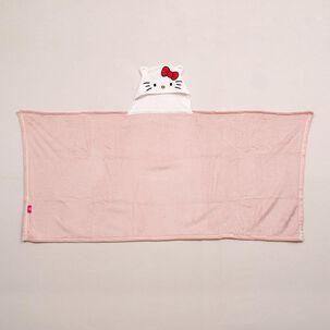 Manta Capucha 3d 70x150cm Kitty