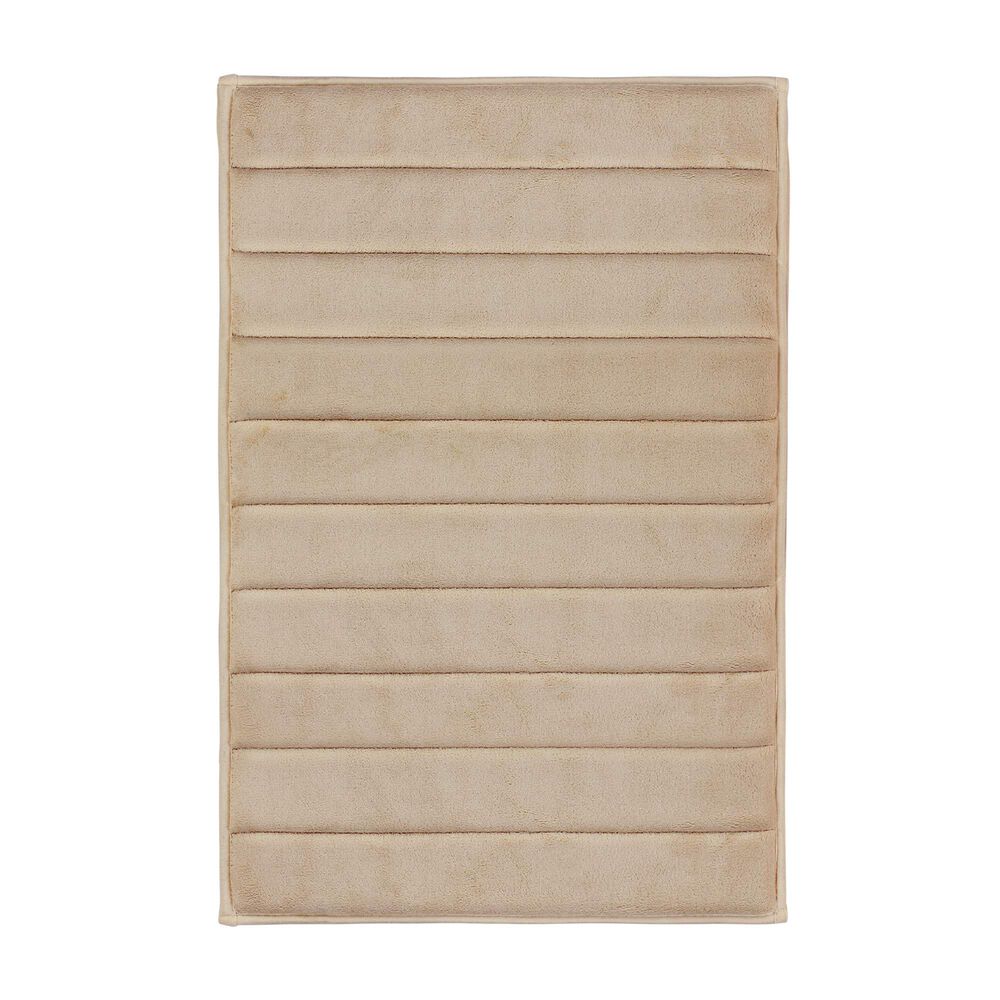 Alfombra De Ba&ntilde;o Nautica Home 50x80cm Coralina Ultra Suave Beige image number 5.0