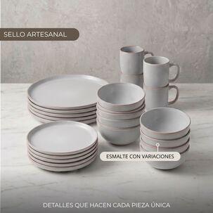 Vajilla Cer&aacute;mica Bristol 30 Piezas Para 6 Personas