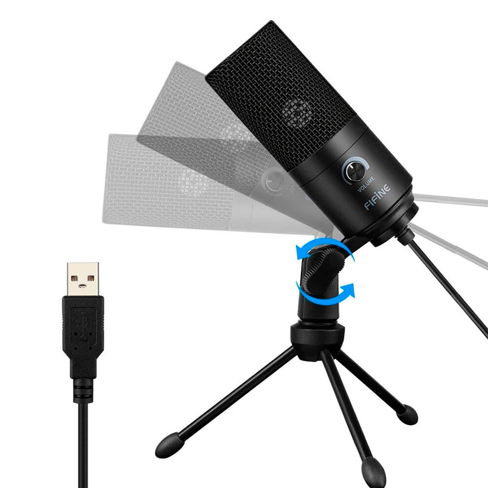 Micrófono Condensador Fifine K669b Usb image number 4.0