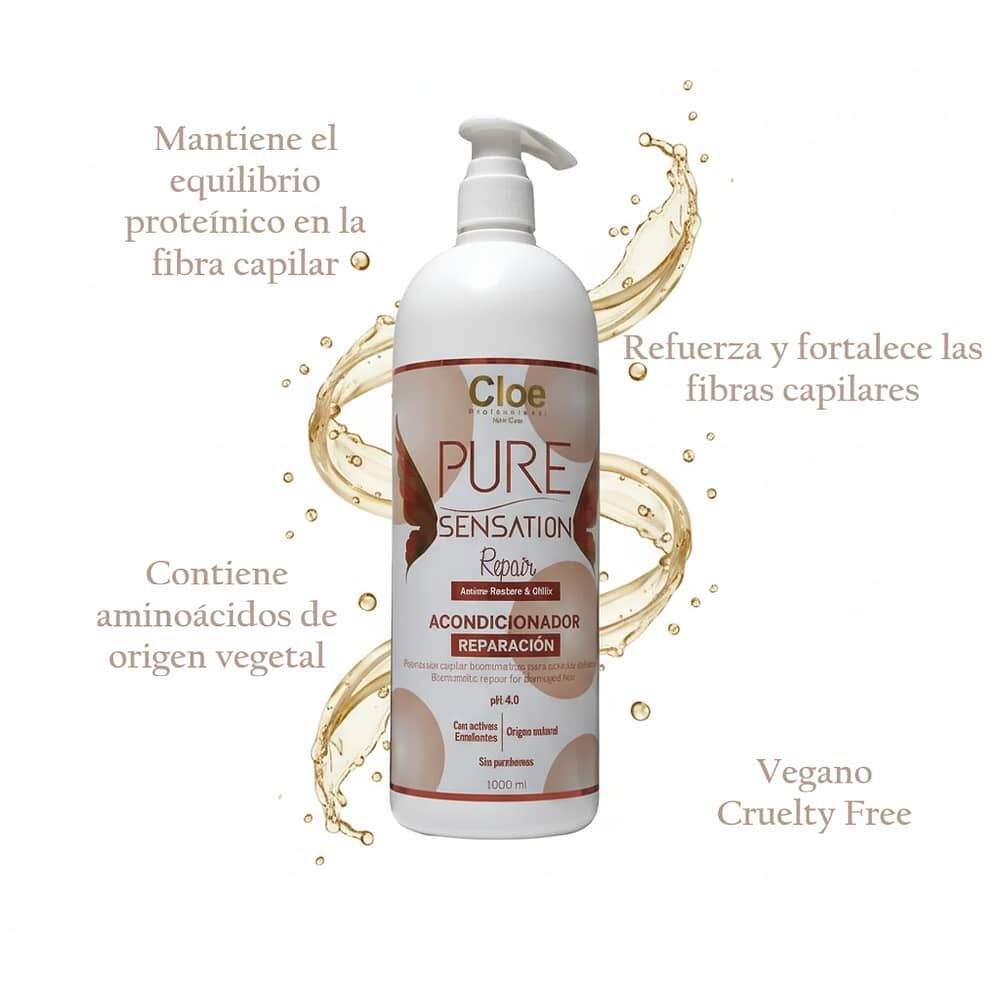 Acondicionador Pure Sensation Repair Cloe 1000ml image number 1.0