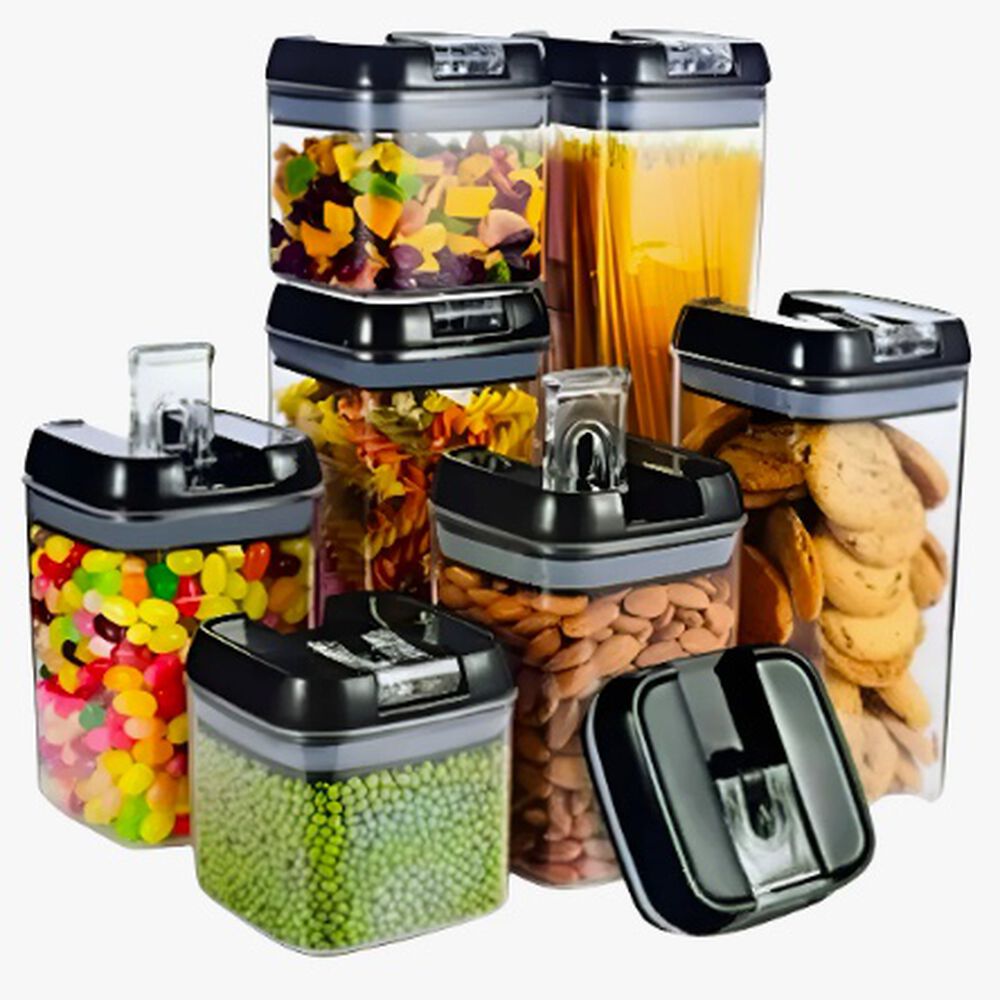 Set 7 Contenedores Herm&eacute;ticos De Alimentos image number 5.0