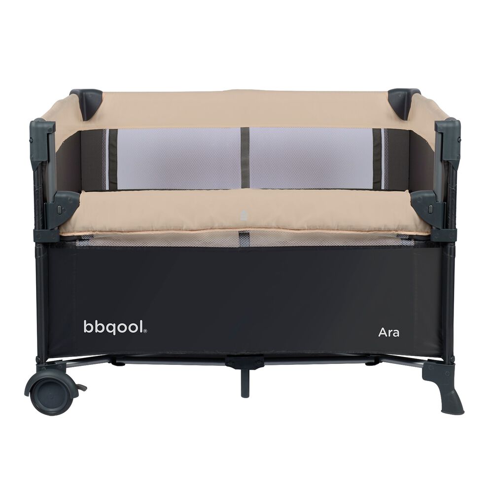Cuna Playard Colecho Ara Beige + Colch&oacute;n De Espuma image number 5.0