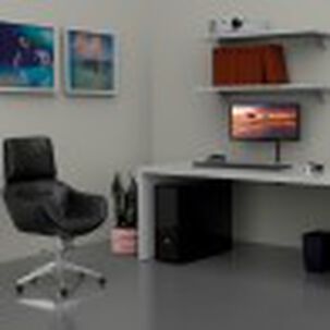 Soporte Para Monitor -13 "a 27" Orilla De Mesa 8kg Bm811 - Brasforma