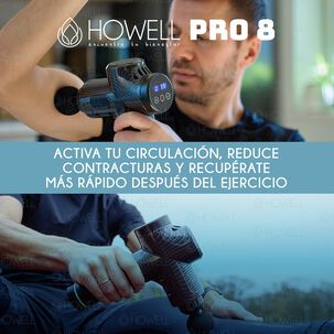 Pistola De Masajes Howell Profesional Masajeador Muscular
