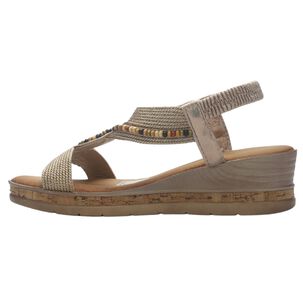 Sandalia Mujer Casual Beige Chalada Molina-1