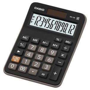 Calculadora Casio Para Comerciantes Numeros Grandes Mx-12b-bk