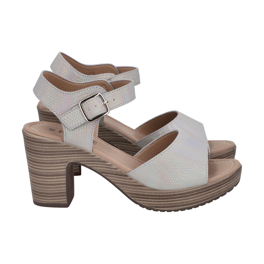 Sandalia Mujer Beige Trini 032 Police image number 2.0