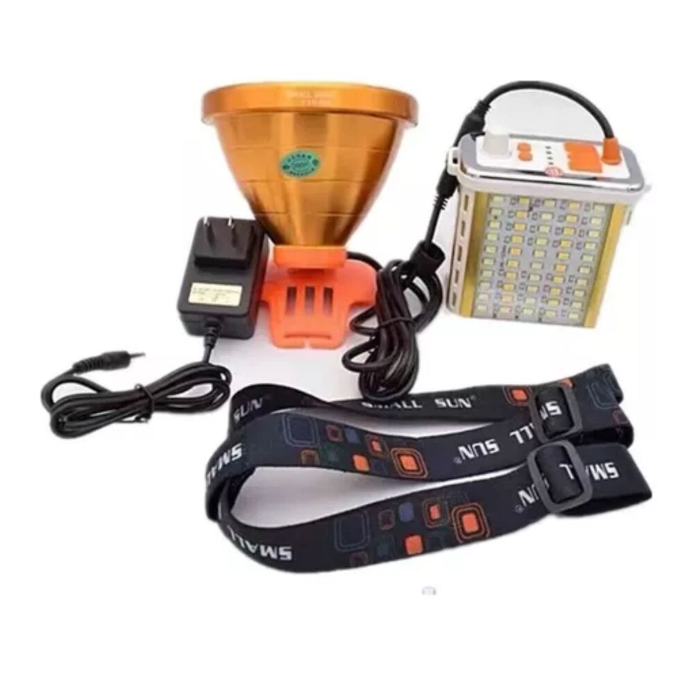 Linterna Recargable Led Alta Potencia 800w Camping Aventura image number 1.0